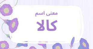 معنى اسم كالا