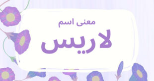 معنى اسم لاريس